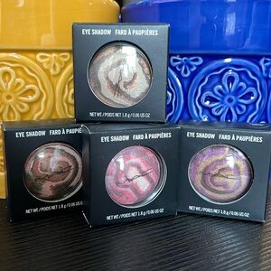 MAC Cosmetics Heavenly Creatures Eyeshadow Lot (4) - Earthly * Neo Nebula - NIB